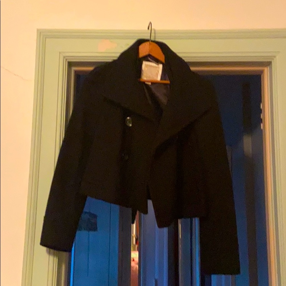 Gorgeous cropped pea coat from Old Navy Like new